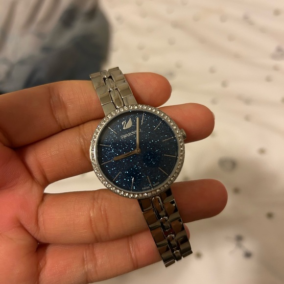 Swarovski NEW 

Swiss Made, Metal bracelet, Blue, Stainless steel - Picture 6 of 14